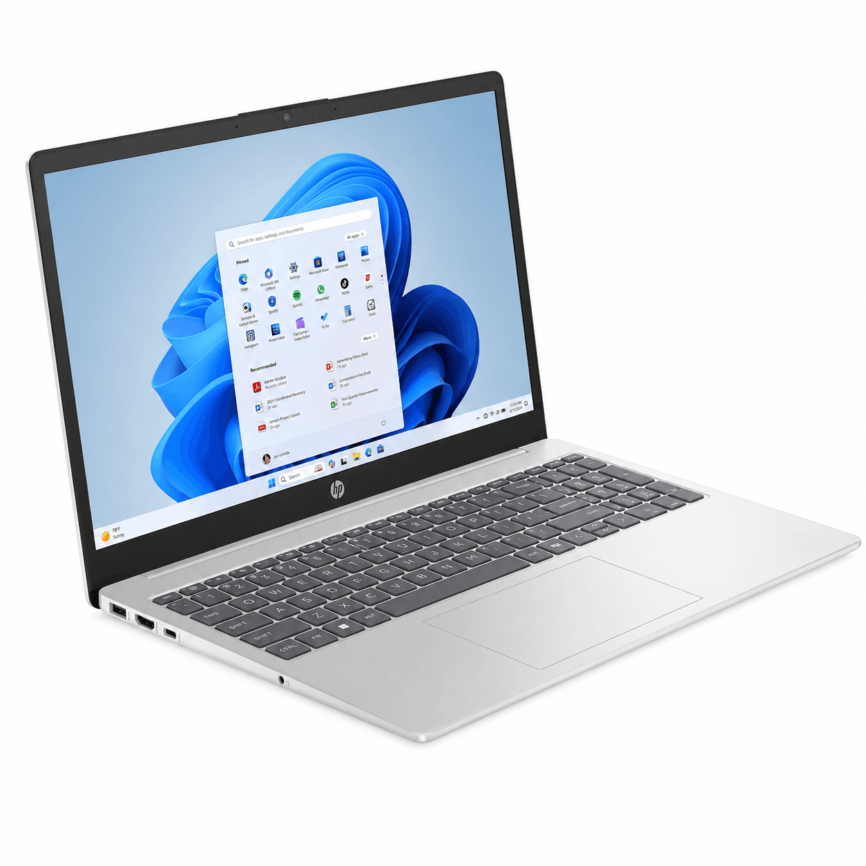 HP 15 FD0834TU INTEL CORE i7 1355U 16GB DDR RAM 1TB SSD view 2