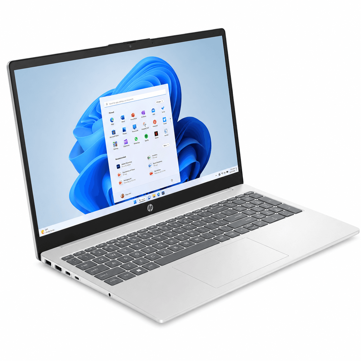HP 15 FD1335TU CORE 5 120U 8GB DDR RAM 512GB SSD view 2