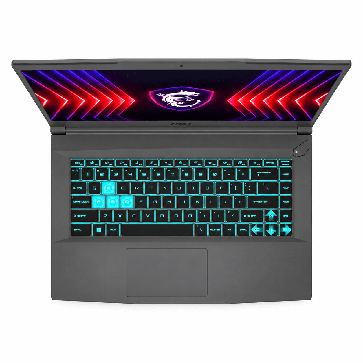 MSI THIN 15 B2RVE 3460XLK INTEL CORE 7 16GB RAM 512GB SSD view 3