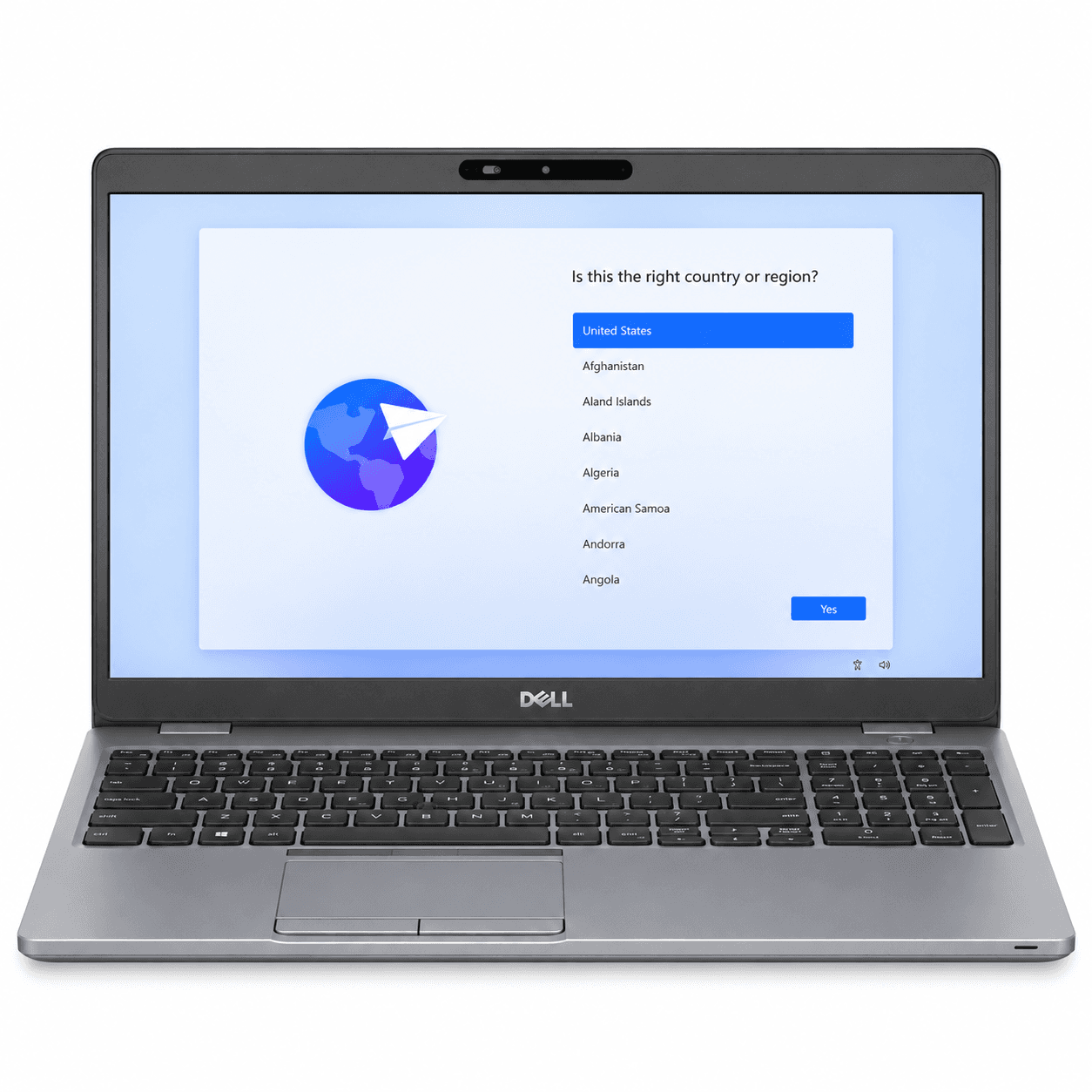 DELL PRECISION 3550 i5 10TH GEN 8GB RAM 256GB SSD view 1